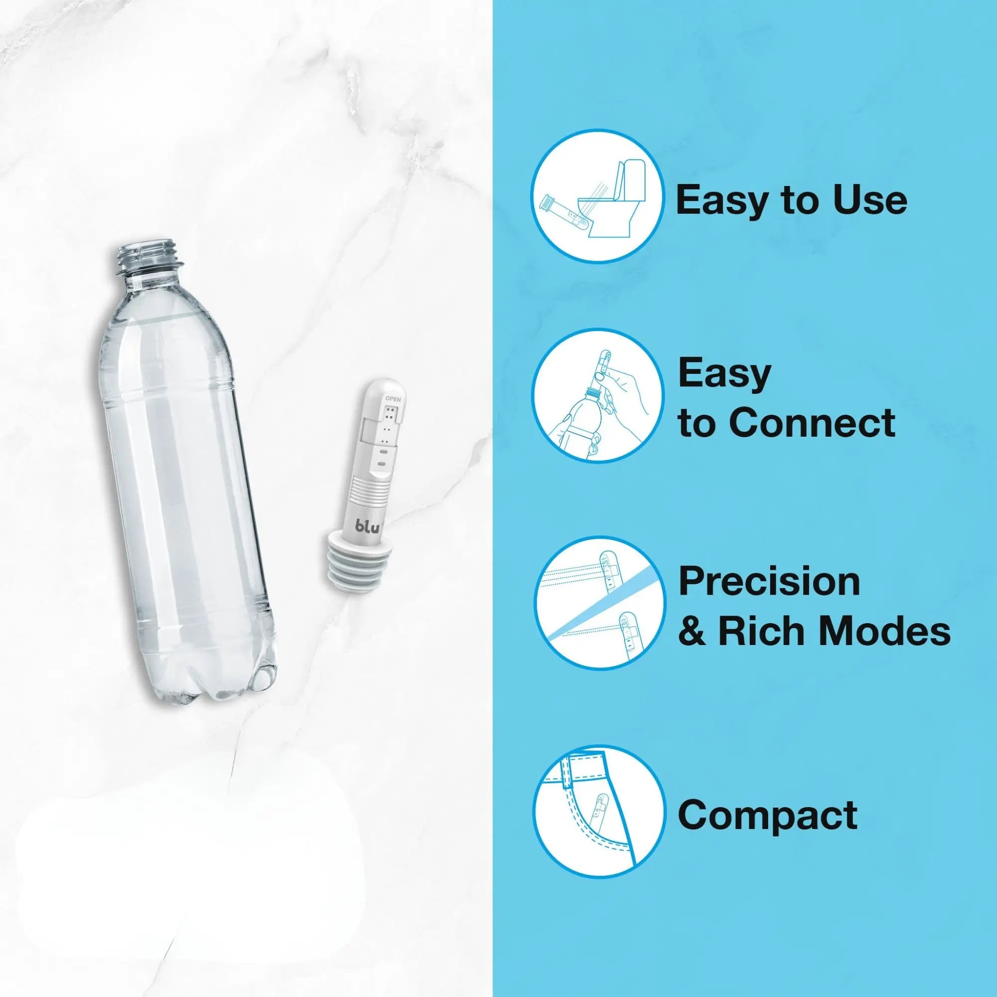 GO Bidet - High Pressure Handheld Travel Bidet