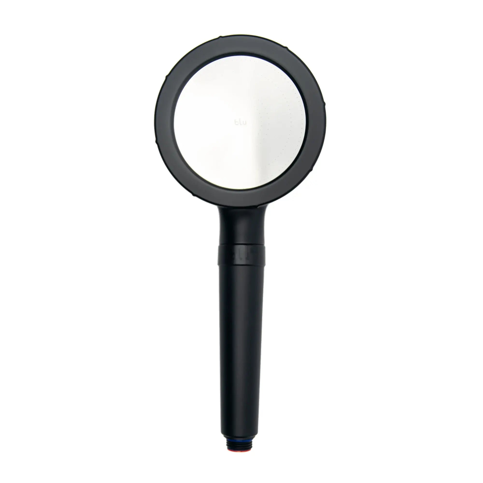 blu Ionic Shower Filter Handheld front Matte Black