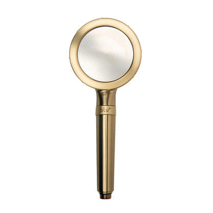 blu Ionic Shower Filter Handheld front Matte Champagne