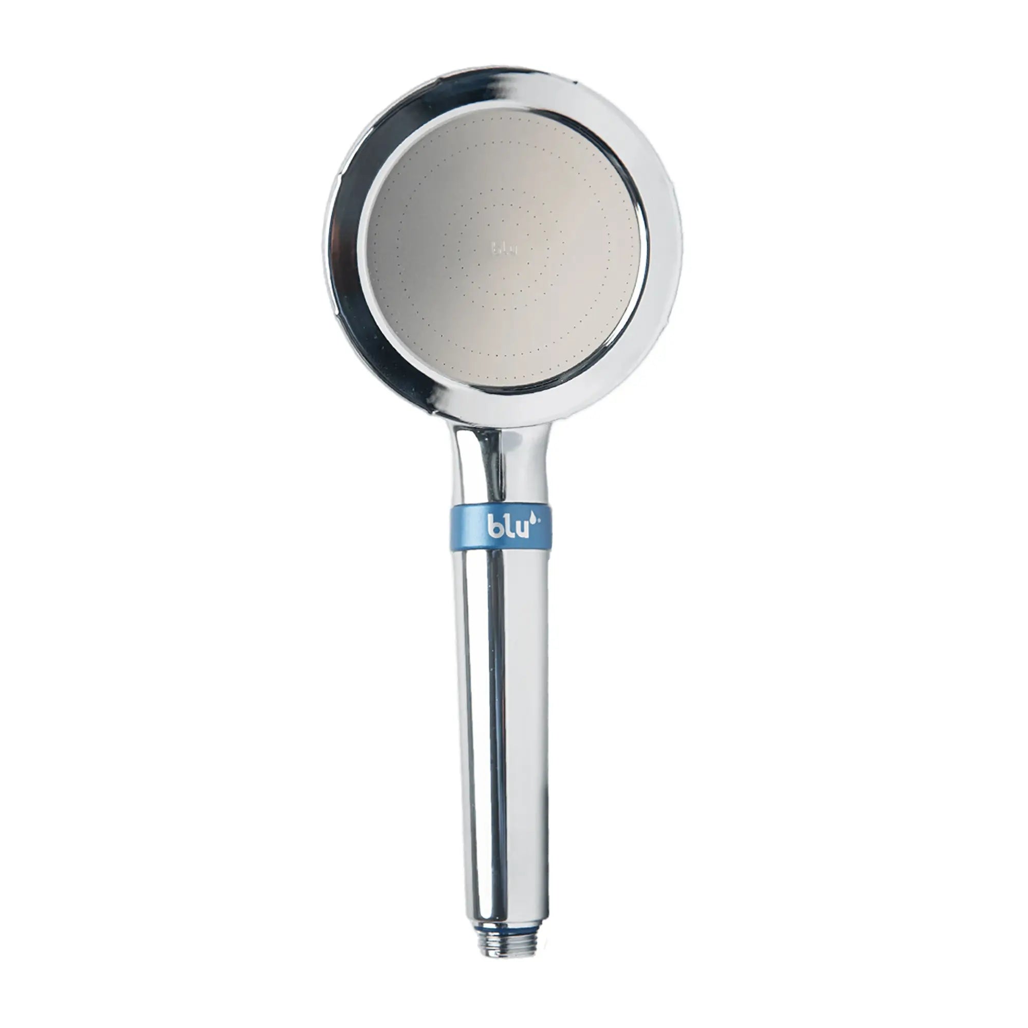 blu Ionic Shower Filter Handheld front Original Chrome