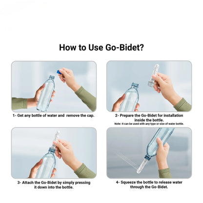 GO Bidet - High Pressure Handheld Travel Bidet
