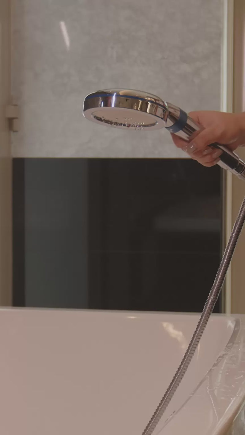 blu Ionic Shower Filter pressure showcase video